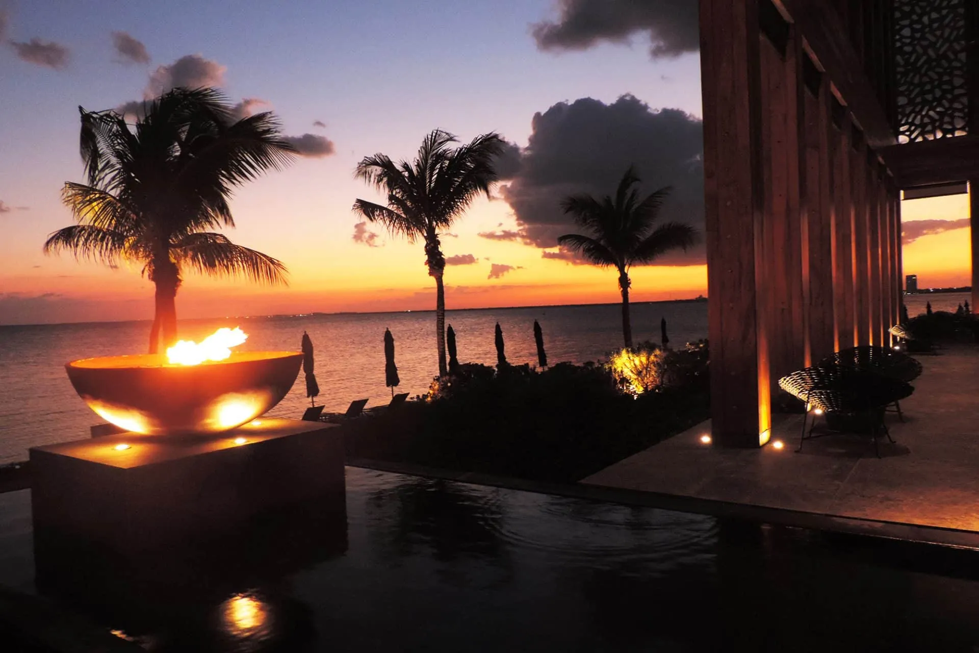 Vista aérea del Nizuc Resort & Spa